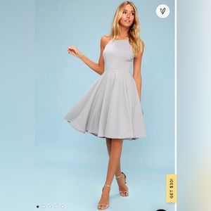 Lulu’s Mini Skater Dress in Size S